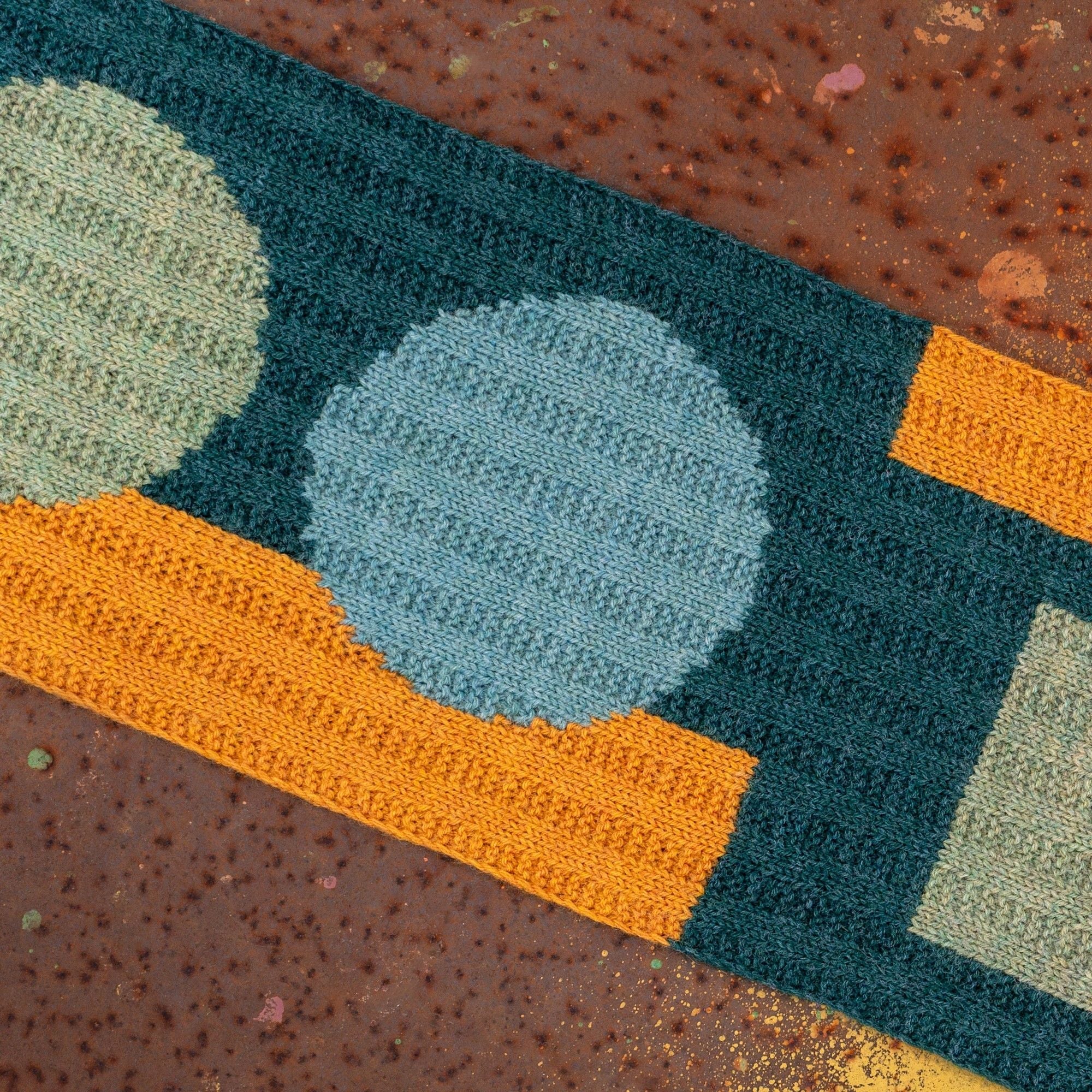 Rust & Rhythm - Huivi - Neulepaketti - Image 3
